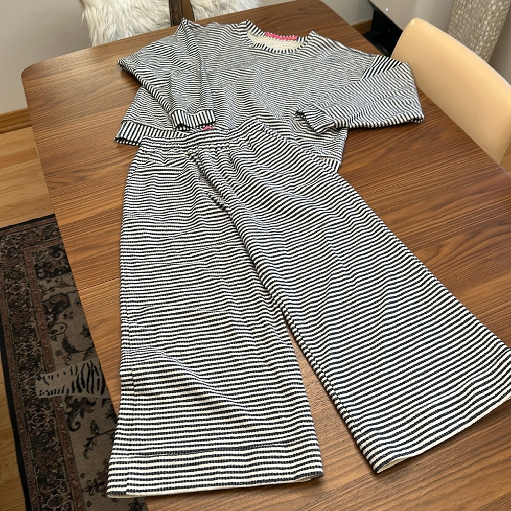 Shop Buru Striped pant Set Sz XS